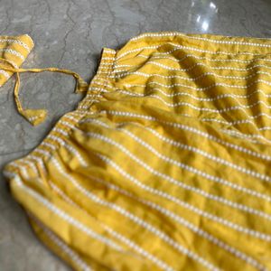 Yellow Kaftan. Co Ord Set