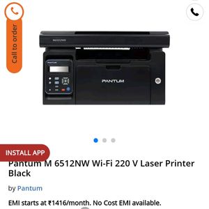 Pantum Printer M6512NW