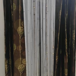 STRING CURTAINS WITH WOODEN BEEDS