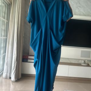 Fixed Price Teal Colour Lovely Dress