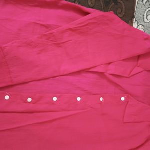 Poly Georgette Shirt For Woman