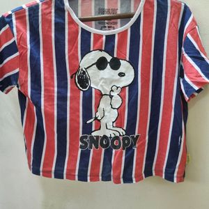 Cute Snoopy Baby Tee