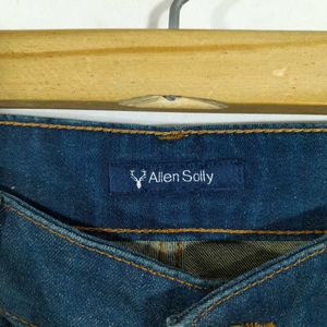 Dark Blue Skinny Jeans For Women's