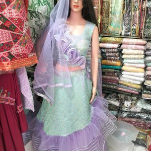 New Stayle Beautiful Lahenga Dress A One Qwality B