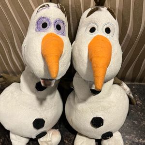 Combo Of Imported Soft Toy Olaf By Disney