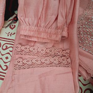 Peachy Pink.pakistani Style Set