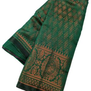 Banarasi Kanjivaram Brocade Saree For Women