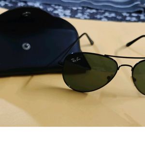 First Copy Ray-Ban Aviator (Black) Sunglasses