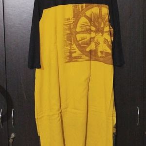 Women Aurelia Yellow Kurti