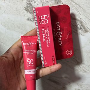 Barrier repair ceramide plus peptide lip balm