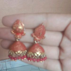 Pink Colour Womens Earring