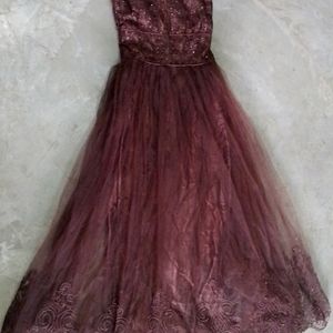 Choclaty Beautiful Gown 🌹