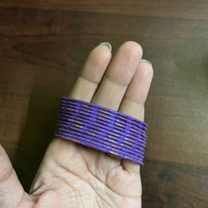 Purple Bangle Set