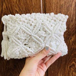 Handmade Crochet Clutch For Women