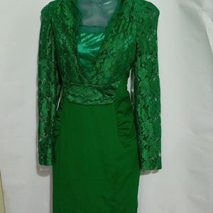 BEAUTIFUL GREEN MINI BODYCON