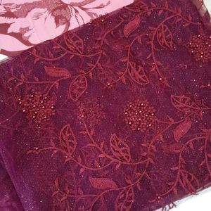 Burgundy/Wine Color Fabric