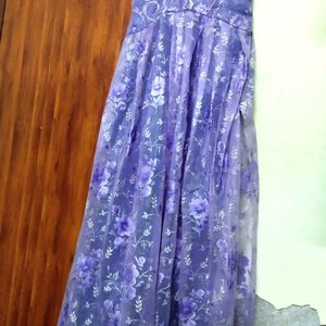 New Organza Anarkali