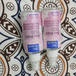 2 Pack Blue Heaven Brand Face Toner Rose Water