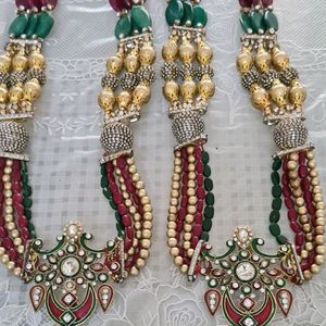 Stone studded beautiful Wedding Varmala/Garland