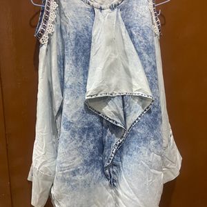 Denim Color Top