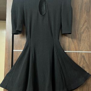 Fitted Black Top With Deep Neck!!! Flat 299/-