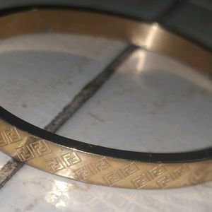 Golden Bracelet And Ring