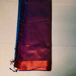 Full Shinning Banaras silk saree