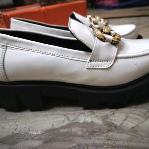 White Loafers