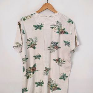 White Printed Top (Women's)