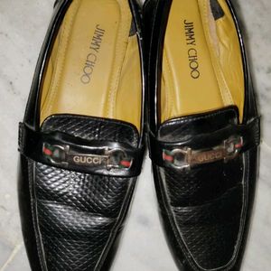 Elevate ur style with Premium Black Leather Shoes