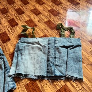 Y2KDenim Co Ord Set