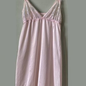 Pink lace Night Dress