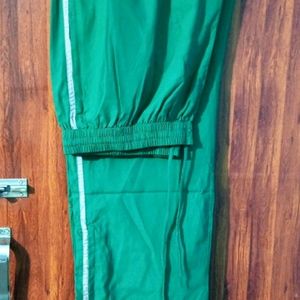 Green Jacket With Pant For Men(Size L)