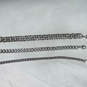 H&M Silver Bracelet Chains