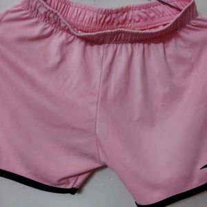 Pink Sports Shorts waist Size 22-26