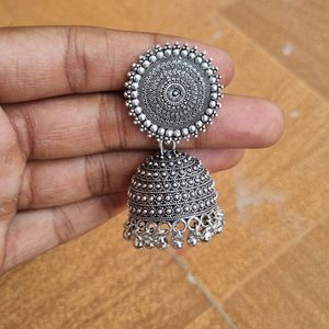 Earrings With Mangtika Set For Women