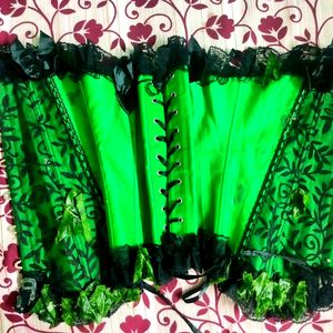 Poison Ivy Corset For Cosplay / costume / party