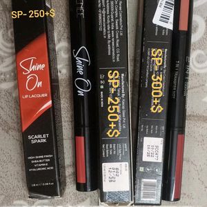 Renee Lipsticks, Pilgrim Serum, Nybae Eyeshadow Pa