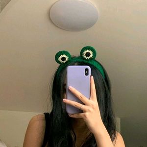 Crochet Froggy 🐸 Headband