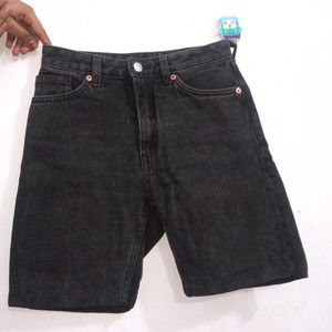 Bermuda Dark Grey Shorts For Women