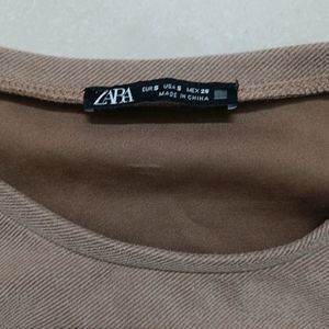 Zara Beige Dress - Size S