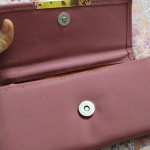 Rose Dark Pink 🩷 Colour Hand Clutch