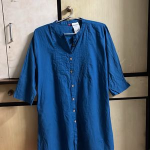 Blue Short Kurti