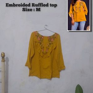 Stylish Embroided Top