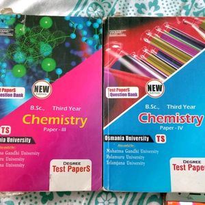 Bsc Third Year Chemistry Paper 3&4 Test Papers