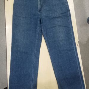 Surplus Blue Straight Fit Jeans for Woman's