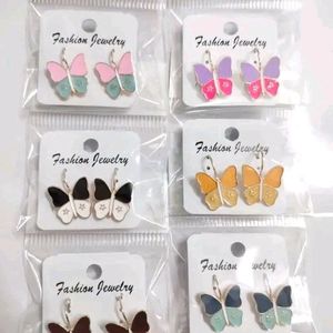 Butterfly Drop Earrings