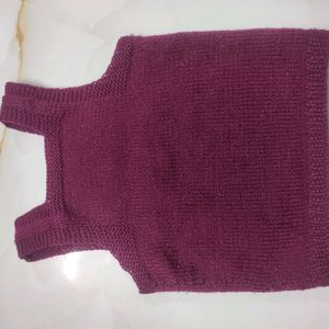 Handmade Half Sweater