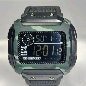 TOMI ARMY Military Type Belt Stylish Digital Watch