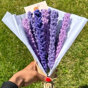 Custom Crochet Flower Bouquet